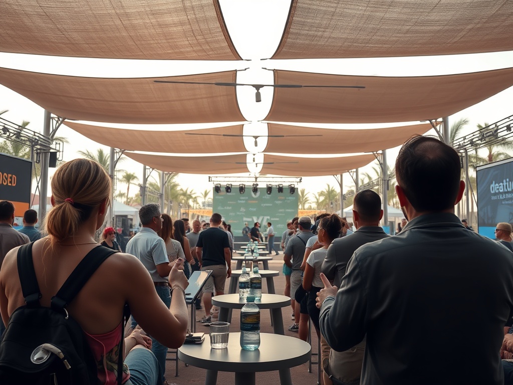 The business of sponsorship zones, branded lounges, and festival partnerships