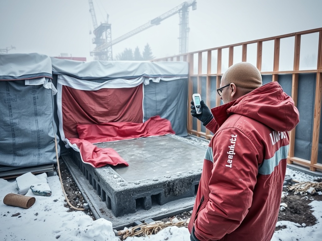 The right way to cure concrete in hot and cold weather